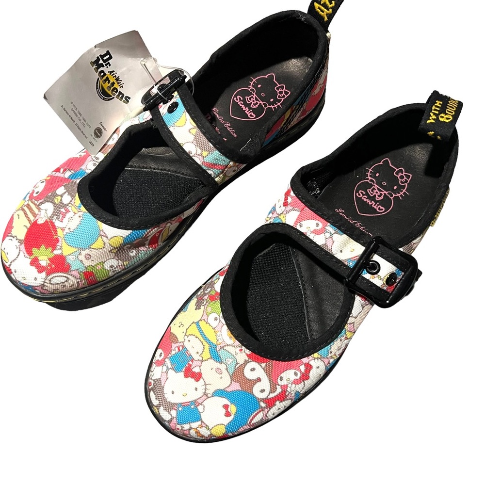 Dr. Martens Multicolor Hello Kitty Flats